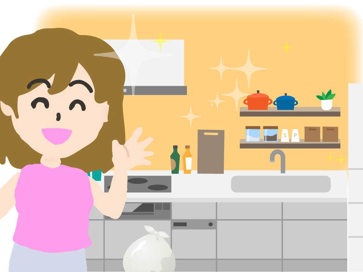 キッチン大掃除の手順とポイント！効率的にキレイにする方法